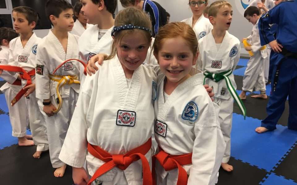 Shire Martial Arts young girl students